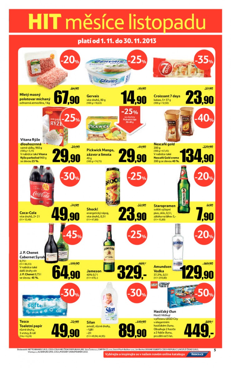 leták Tesco supermarkety od 30.10.2013 strana 1 leták Tesco supermarkety od 30.10.2013 strana 1