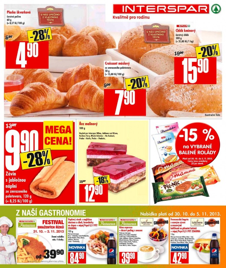 leták Interspar Akční nabídka od 30.10.2013 strana 1 leták Interspar Akční nabídka od 30.10.2013 strana 1