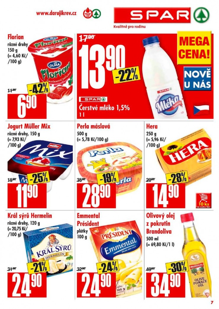 letk Interspar nabdka Spar od 30.10.2013 strana 1