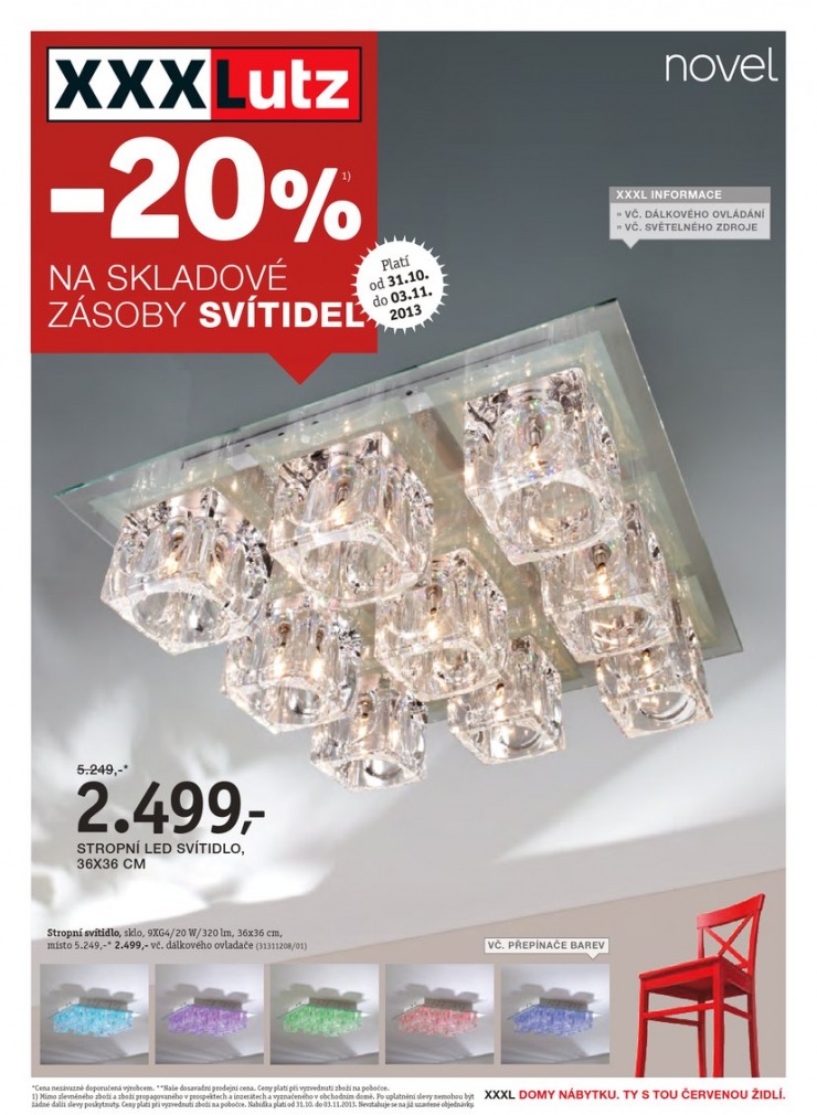 letk XXXLutz Skladov zsoby svtidel od 28.10.2013 strana 1