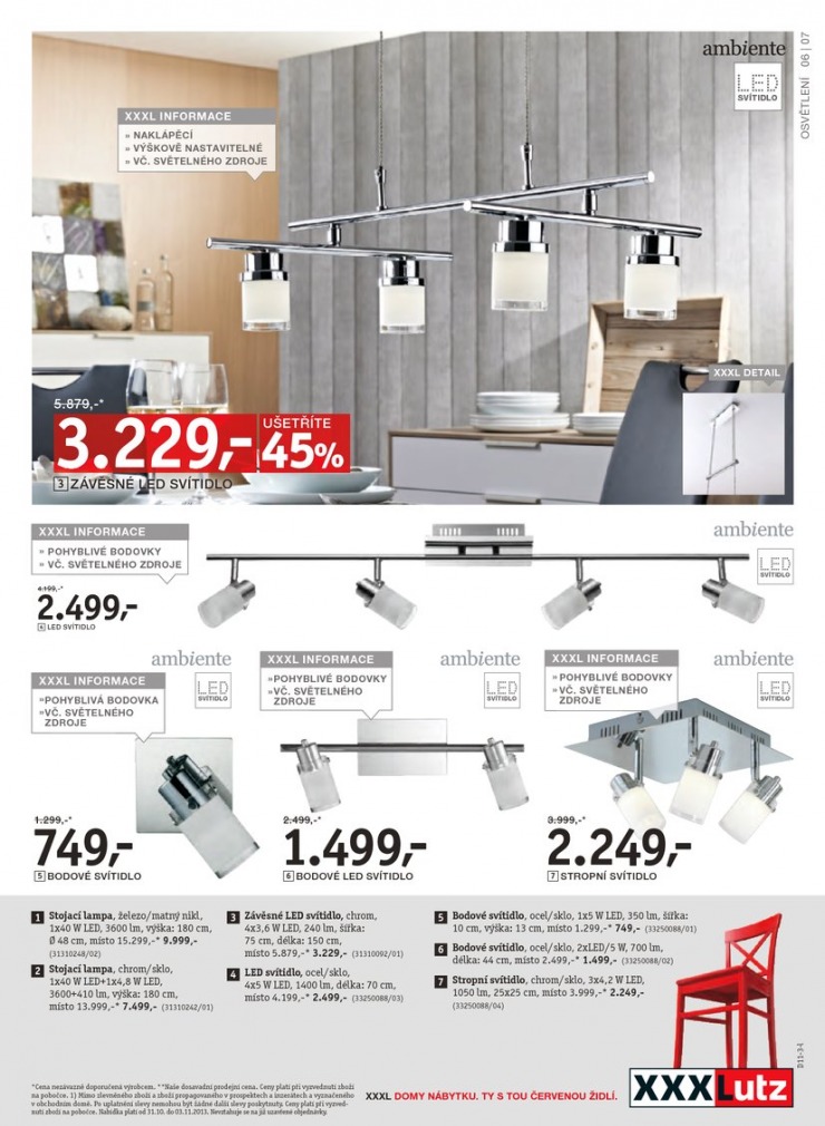 let�k XXXLutz Skladov� z�soby sv�tidel od 28.10.2013 strana 1