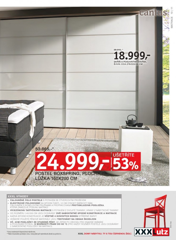let�k XXXLutz Lamelov� ro�ty a matrace od 28.10.2013 strana 1
