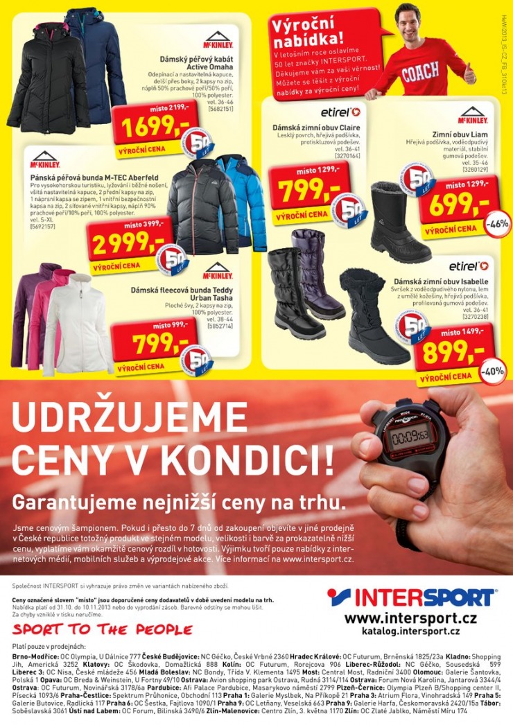 leták Interspar Akční nabídka od 31.10.2013 strana 1 leták Interspar Akční nabídka od 31.10.2013 strana 1