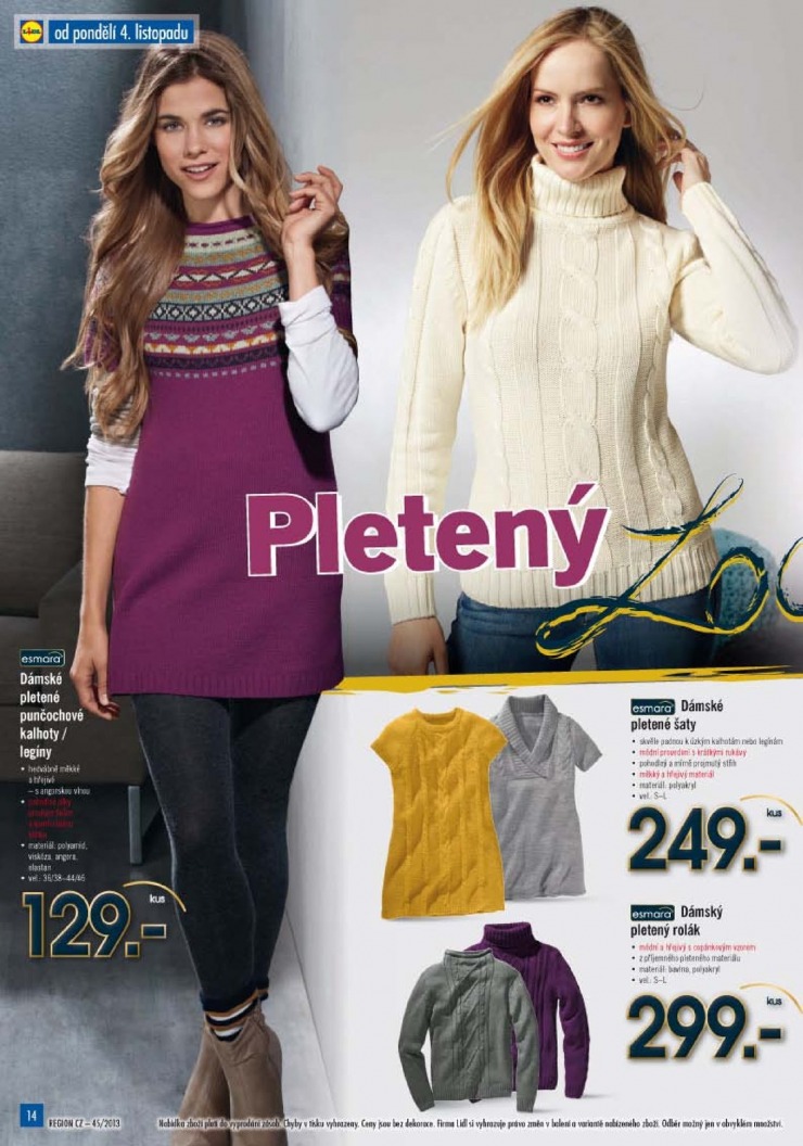 leták Lidl Akční nabídka od 4.11.2013 strana 1 leták Lidl Akční nabídka od 4.11.2013 strana 1