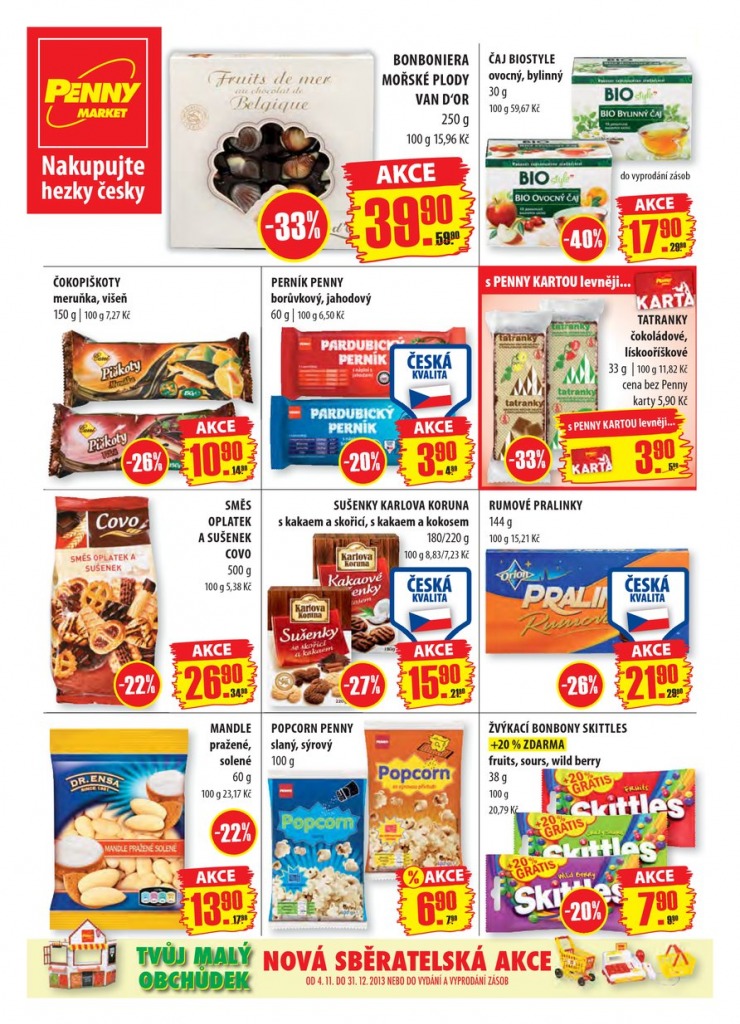 leták Penny Aktuální nabídka od 4.11.2013 strana 1 leták Penny Aktuální nabídka od 4.11.2013 strana 1