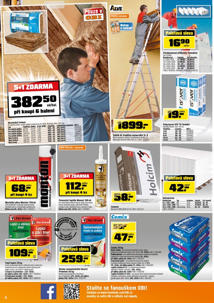 let�k OBI pro vybran� prodejny od 31.10.2013 strana 1