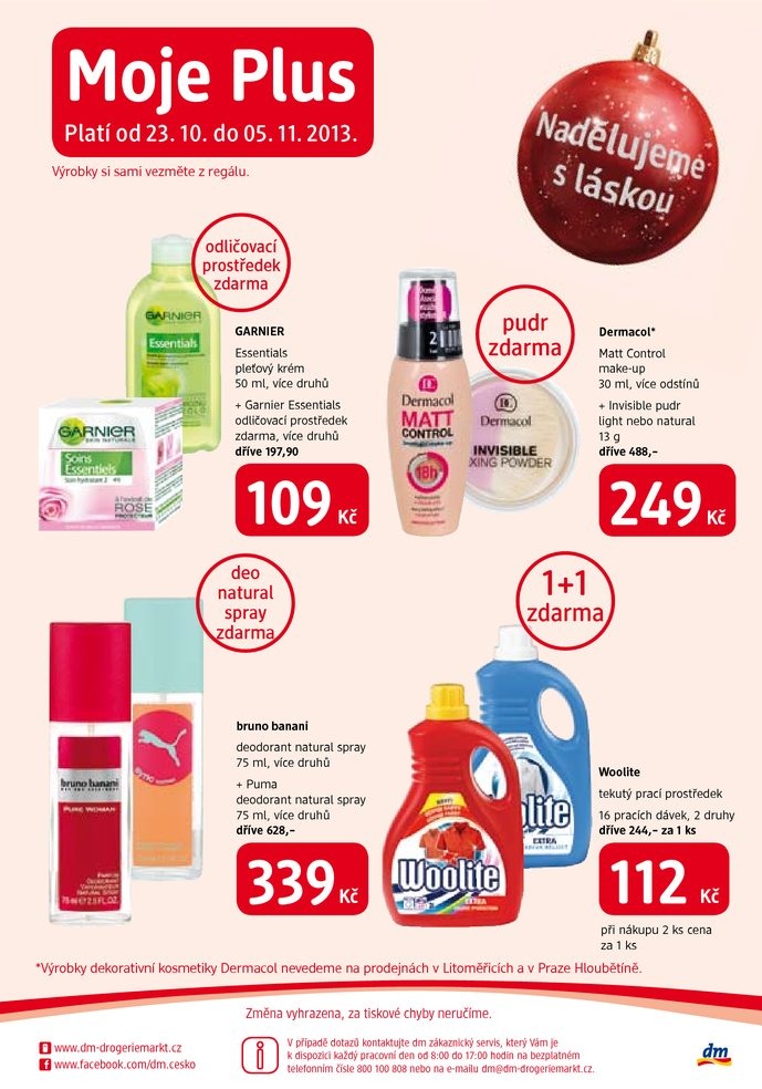 leták DM drogerie Journal 2. část od 23.10.2013 strana 1 leták DM drogerie Journal 2. část od 23.10.2013 strana 1
