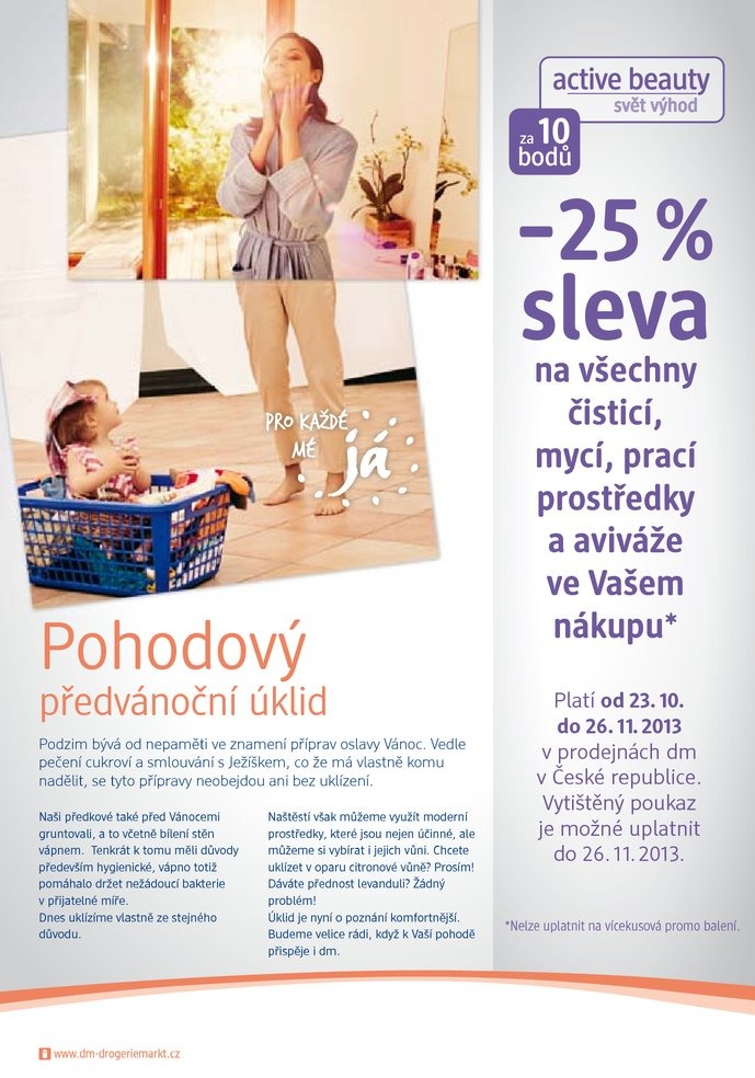 leták DM drogerie Journal od 23.10.2013 strana 1 leták DM drogerie Journal od 23.10.2013 strana 1