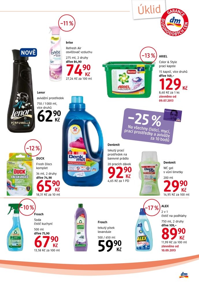 let�k DM drogerie Journal od 23.10.2013 strana 1