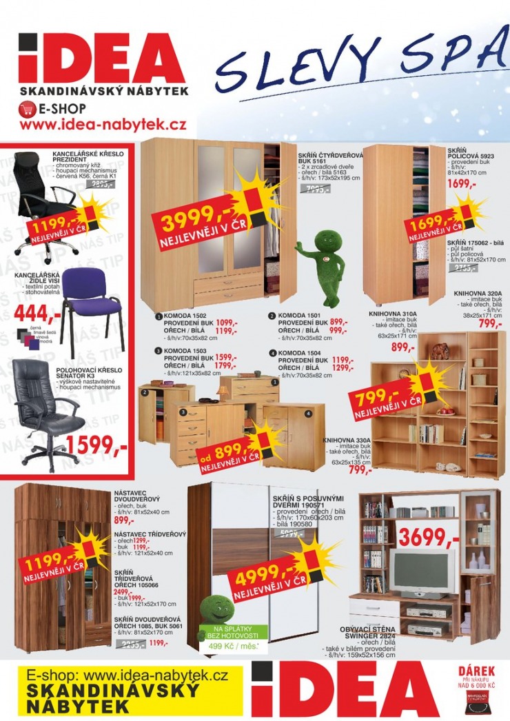 leták Idea nábytek Akční leták od 1.11.2013 strana 1 leták Idea nábytek Akční leták od 1.11.2013 strana 1