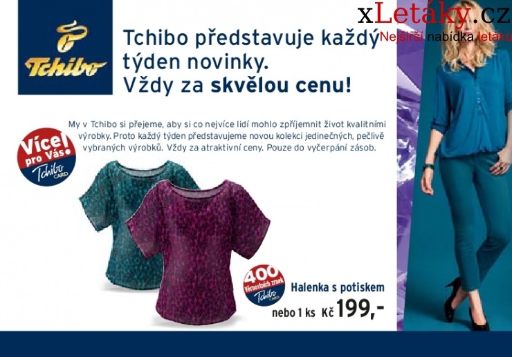 leták Tchibo leták strana 1 leták Tchibo leták strana 1