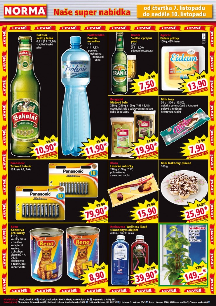 let�k Norma Aktu�ln� let�k od 4.11.2013 strana 1