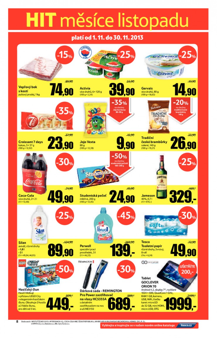 leták Tesco malé hypermarkety od 6.11.2013 strana 1 leták Tesco malé hypermarkety od 6.11.2013 strana 1