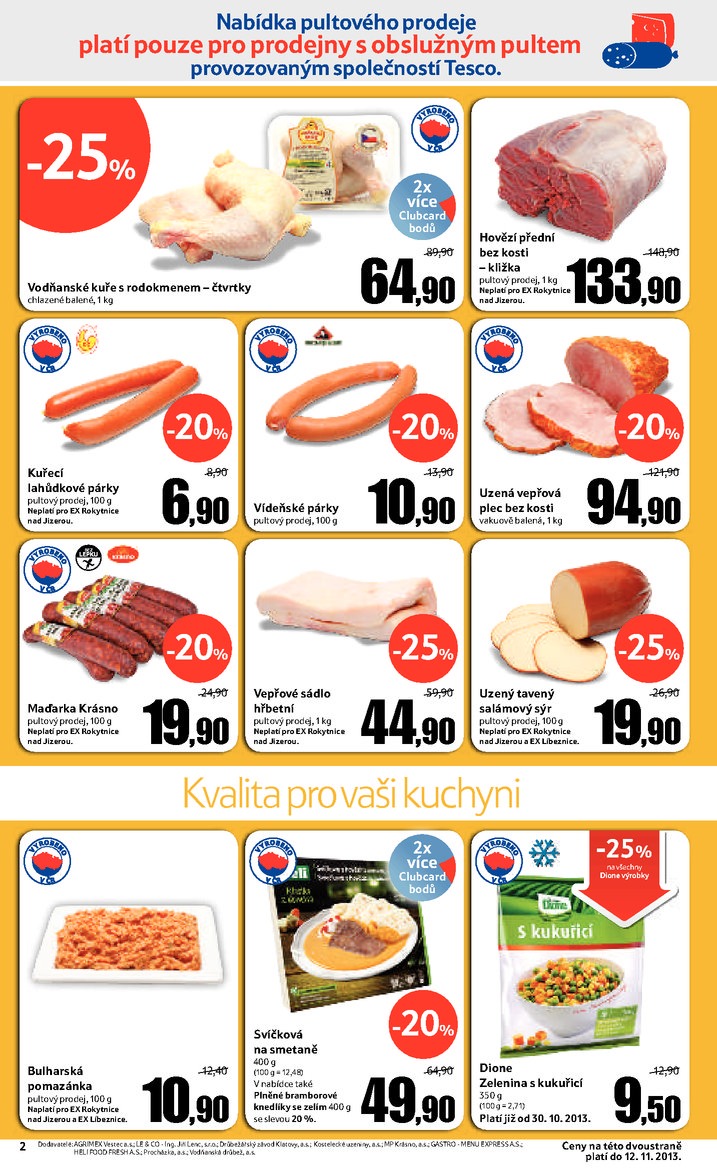 leták Tesco Expres obchody od 6.11.2013 strana 1 leták Tesco Expres obchody od 6.11.2013 strana 1
