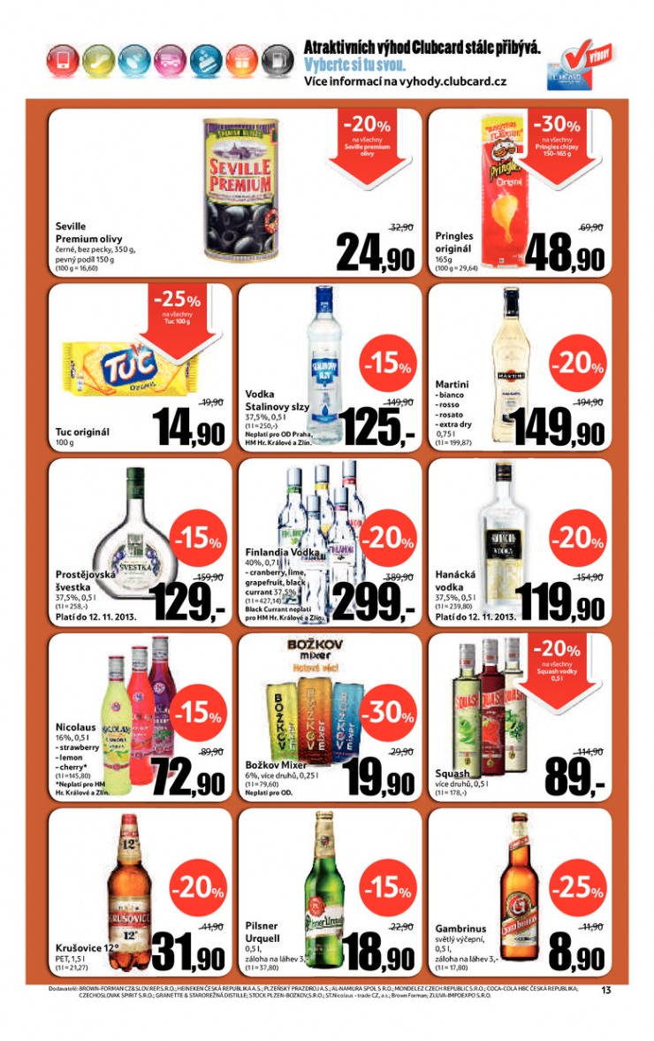 leták Tesco velké hypermarkety od 6.11.2013 strana 1 leták Tesco velké hypermarkety od 6.11.2013 strana 1