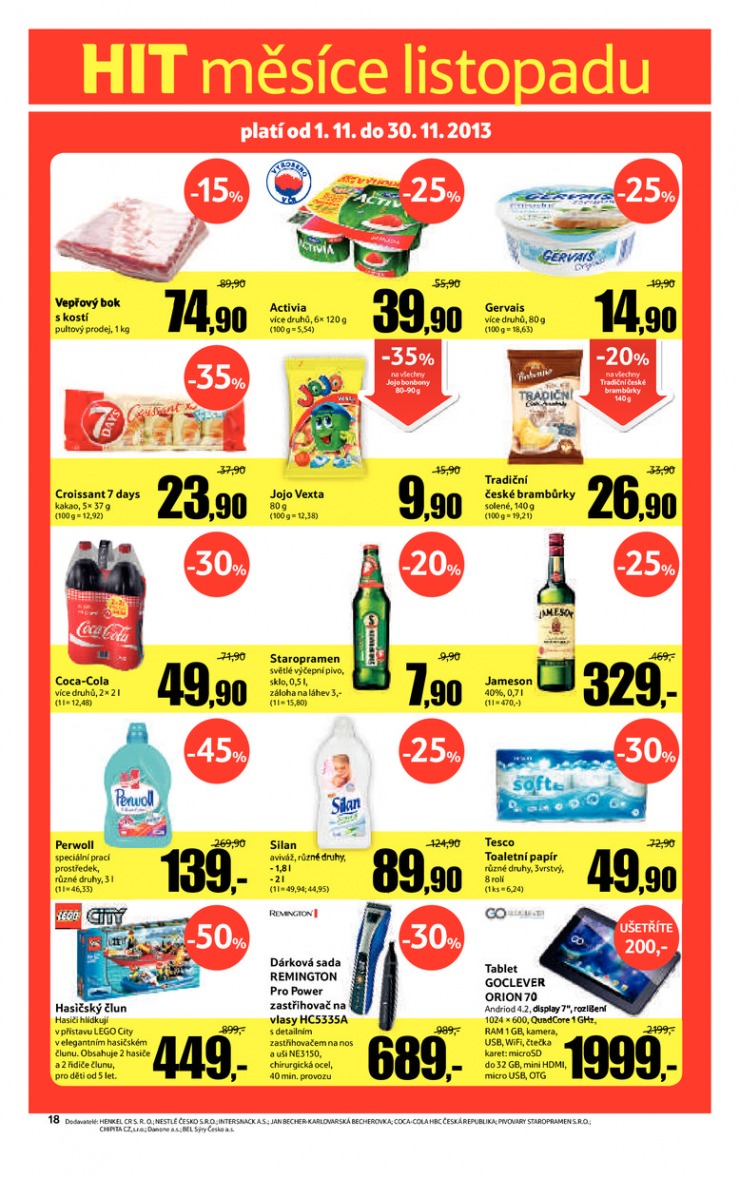 let�k Tesco velk� hypermarkety od 6.11.2013 strana 1