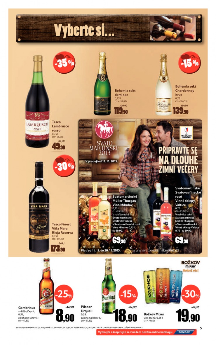 leták Tesco supermarkety od 6.11.2013 strana 1 leták Tesco supermarkety od 6.11.2013 strana 1