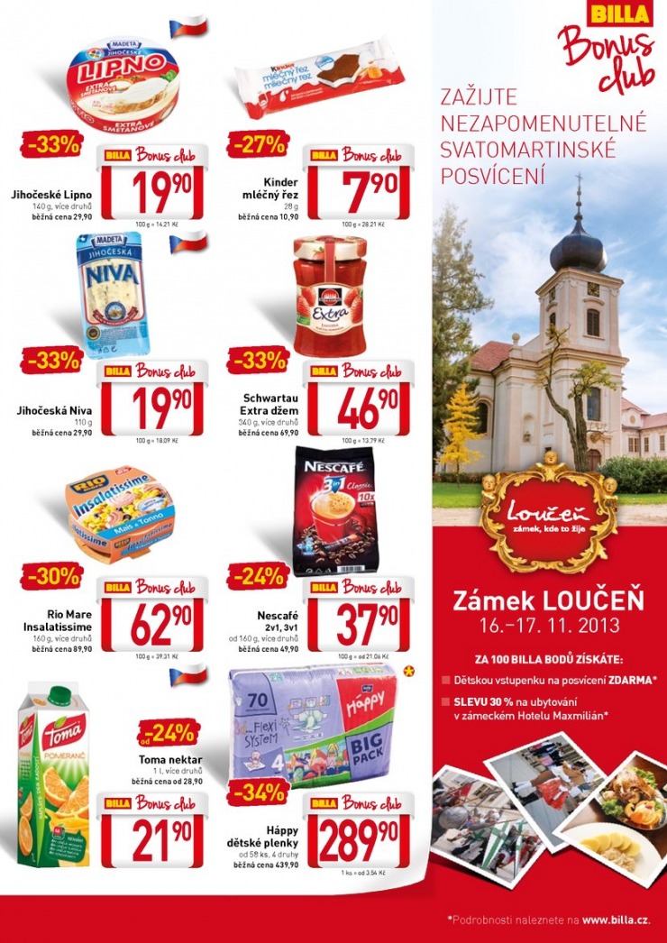 let�k Billa velk� od 6.11.2013 strana 1