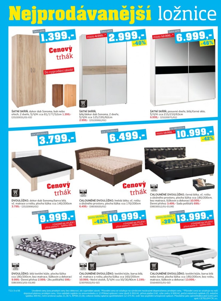 let�k Mobelix Aktu�ln� prospekt od 4.11.2013 strana 1