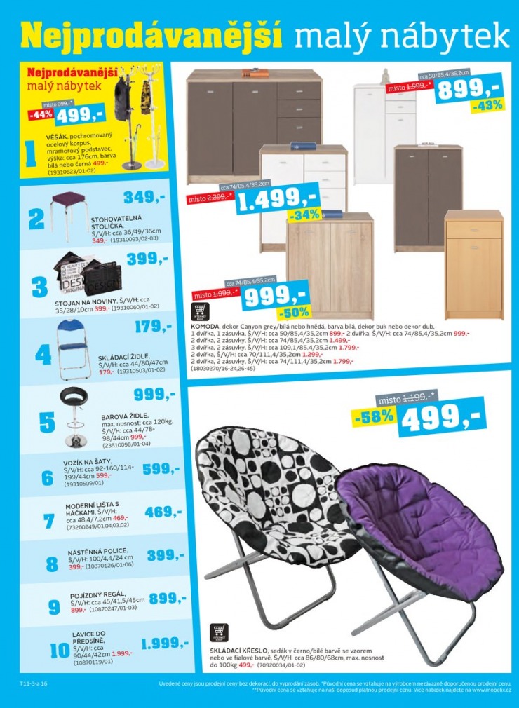 let�k Mobelix Aktu�ln� prospekt od 4.11.2013 strana 1