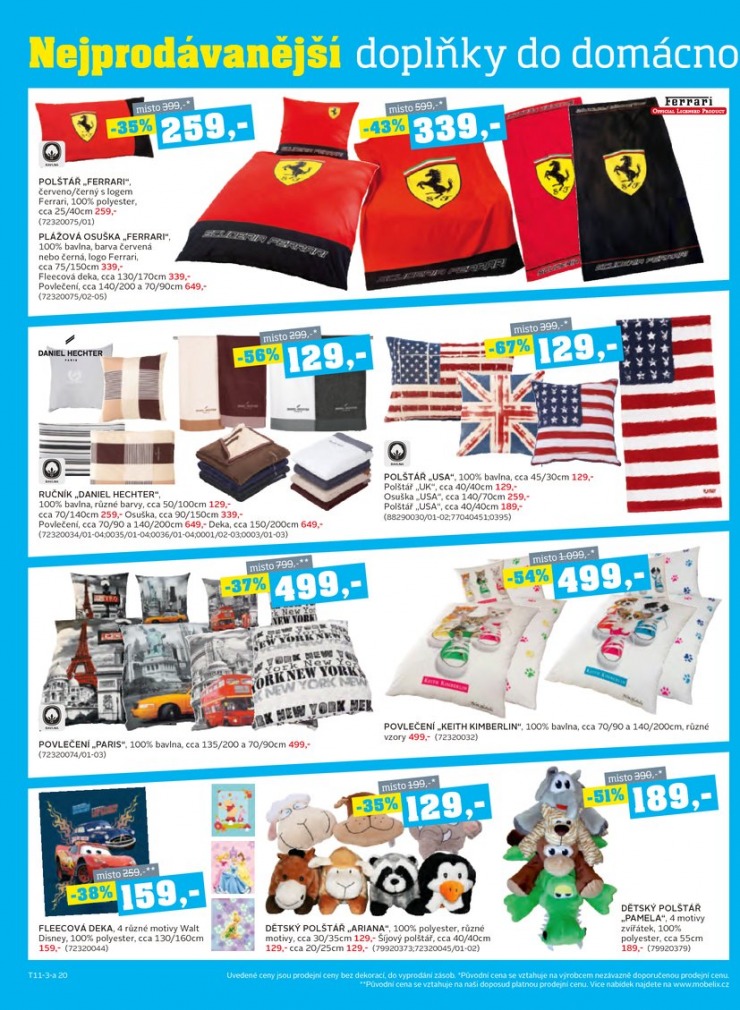 let�k Mobelix Aktu�ln� prospekt od 4.11.2013 strana 1