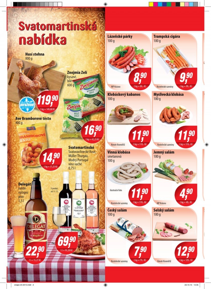 leták Enapo Akční leták od 6.11.2013 strana 1 leták Enapo Akční leták od 6.11.2013 strana 1