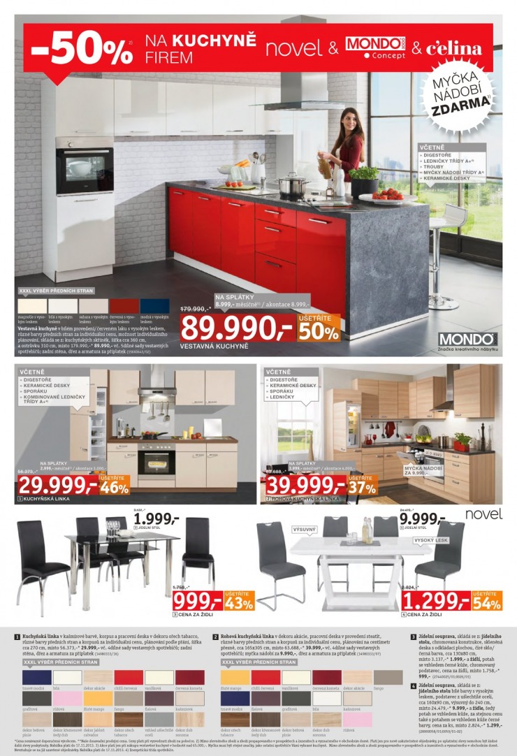 let�k XXXLutz Aktu�ln� prospekt od 4.11.2013 strana 1