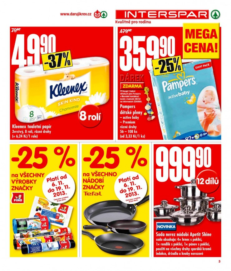 leták Interspar Akční nabídka od 6.11.2013 strana 1 leták Interspar Akční nabídka od 6.11.2013 strana 1