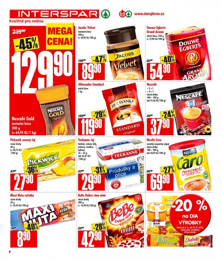 leták Interspar Akční nabídka od 6.11.2013 strana 1 leták Interspar Akční nabídka od 6.11.2013 strana 1