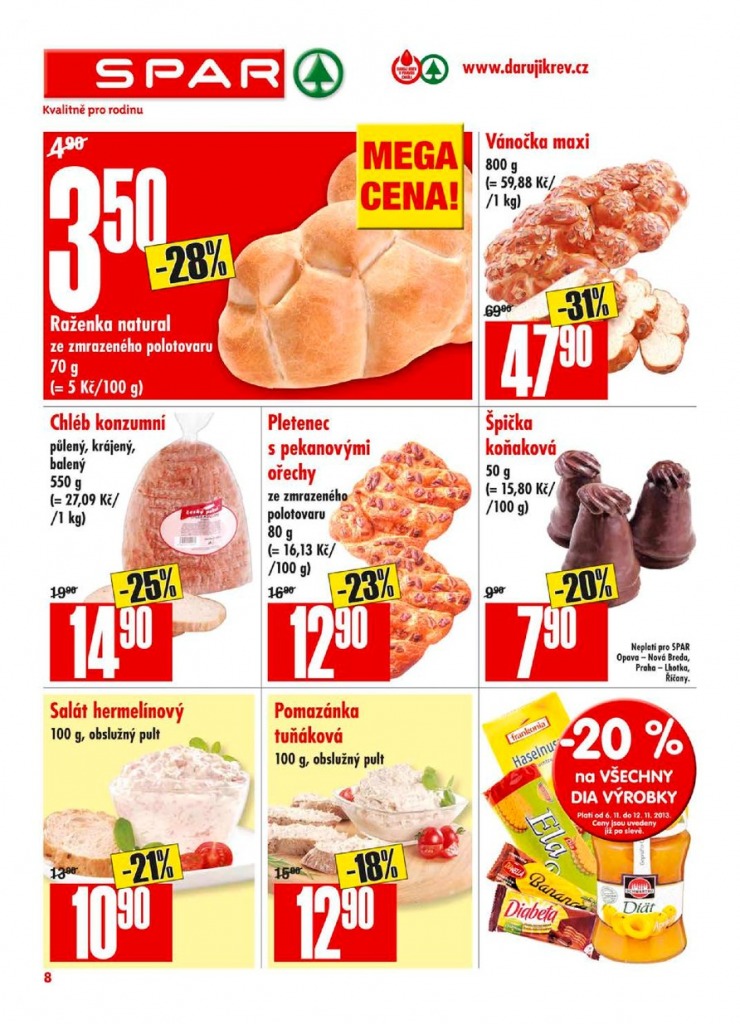 let�k Interspar nab�dka Spar od 6.11.2013 strana 1