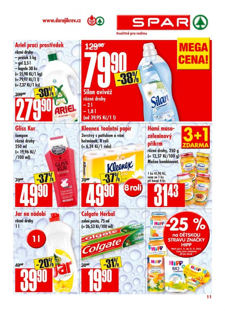 let�k Interspar nab�dka Spar od 6.11.2013 strana 1