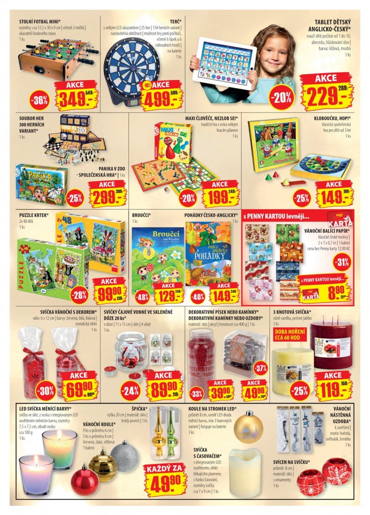 let�k Penny Aktu�ln� nab�dka od 8.11.2013 strana 1