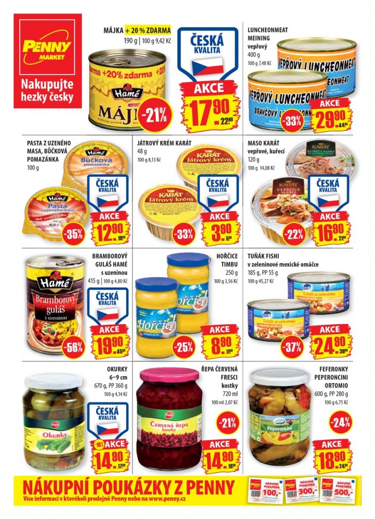 let�k Penny Aktu�ln� nab�dka od 11.11.2013 strana 1