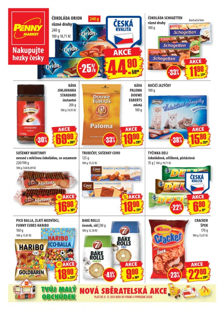 let�k Penny Aktu�ln� nab�dka od 11.11.2013 strana 1