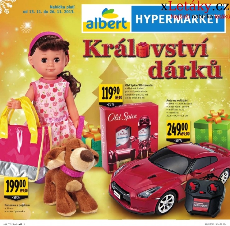 leták Albert Hypermarket - dárky leták strana 1 leták Albert Hypermarket - dárky leták strana 1