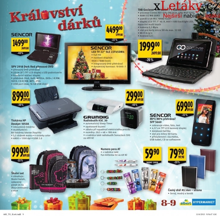 leták Albert Hypermarket - dárky leták strana 1 leták Albert Hypermarket - dárky leták strana 1