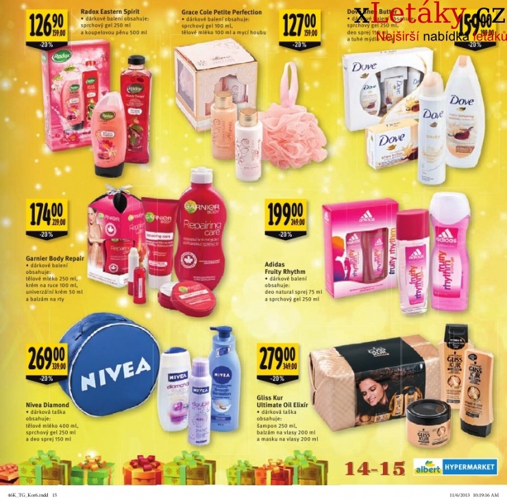 leták Albert Hypermarket - dárky leták strana 1 leták Albert Hypermarket - dárky leták strana 1