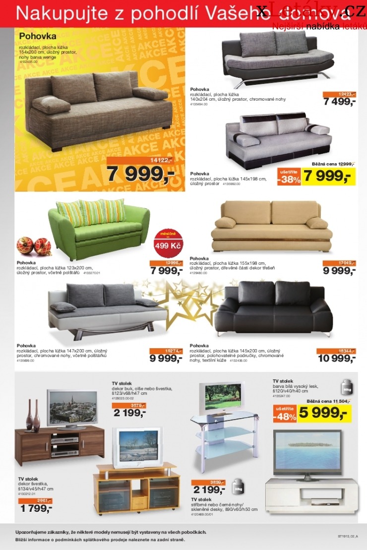 leták Sconto nábytek leták strana 1 leták Sconto nábytek leták strana 1