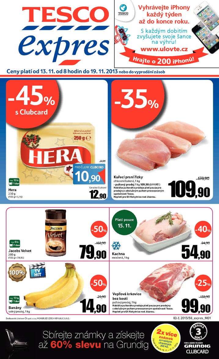 letk Tesco Expres obchody od 13.11.2013 strana 1