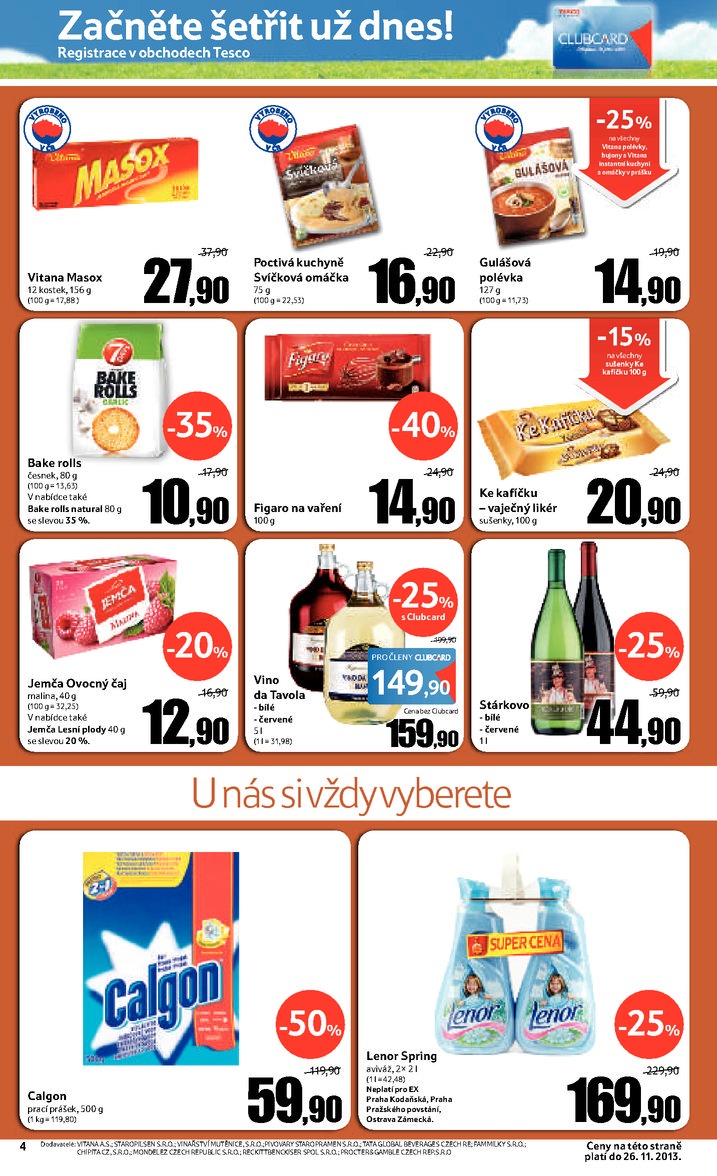 leták Tesco Expres obchody od 13.11.2013 strana 1 leták Tesco Expres obchody od 13.11.2013 strana 1
