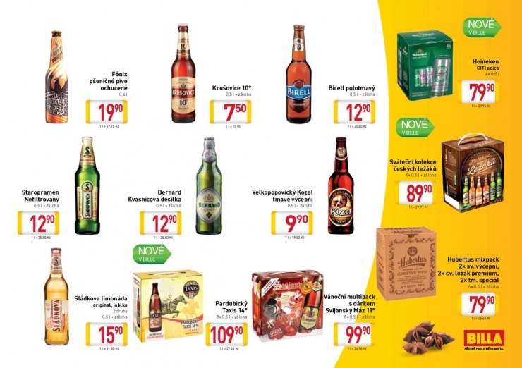 leták Billa Nápojový od 11.11.2013 strana 1 leták Billa Nápojový od 11.11.2013 strana 1