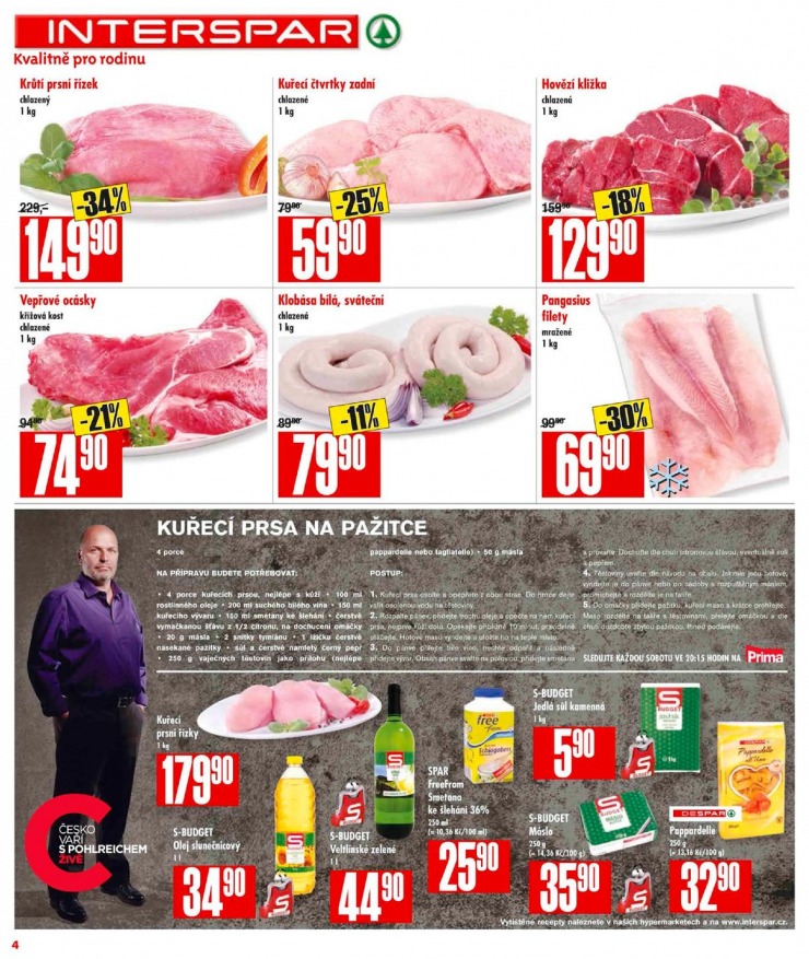 leták Interspar Akční nabídka od 13.11.2013 strana 1 leták Interspar Akční nabídka od 13.11.2013 strana 1