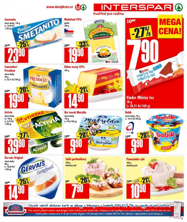 leták Interspar Akční nabídka od 13.11.2013 strana 1 leták Interspar Akční nabídka od 13.11.2013 strana 1