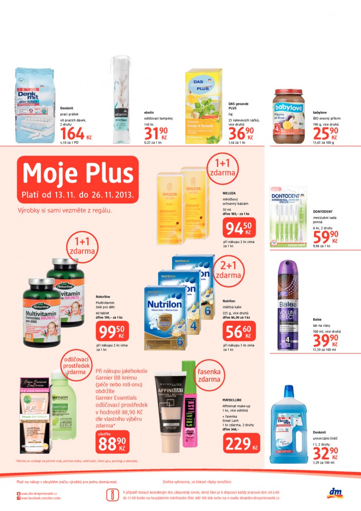 leták DM drogerie Journal Express od 13.11.2013 strana 1 leták DM drogerie Journal Express od 13.11.2013 strana 1