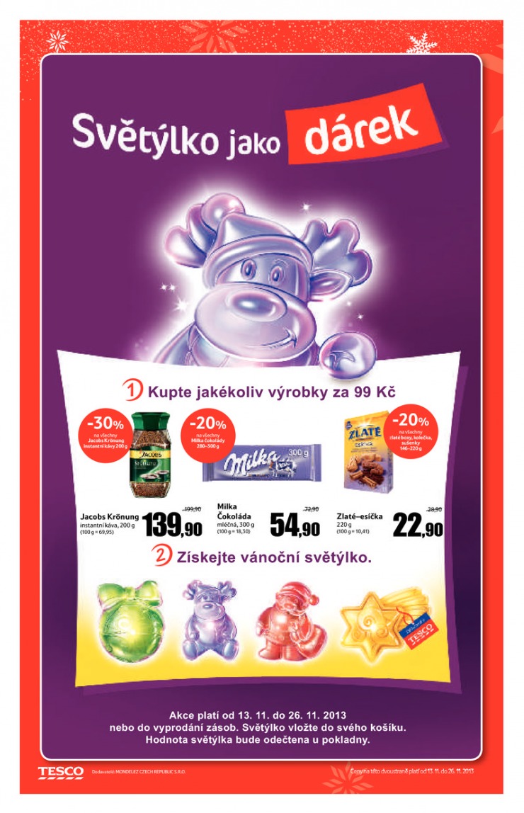 leták Tesco Nejlepší značky od 13.11.2013 strana 1 leták Tesco Nejlepší značky od 13.11.2013 strana 1