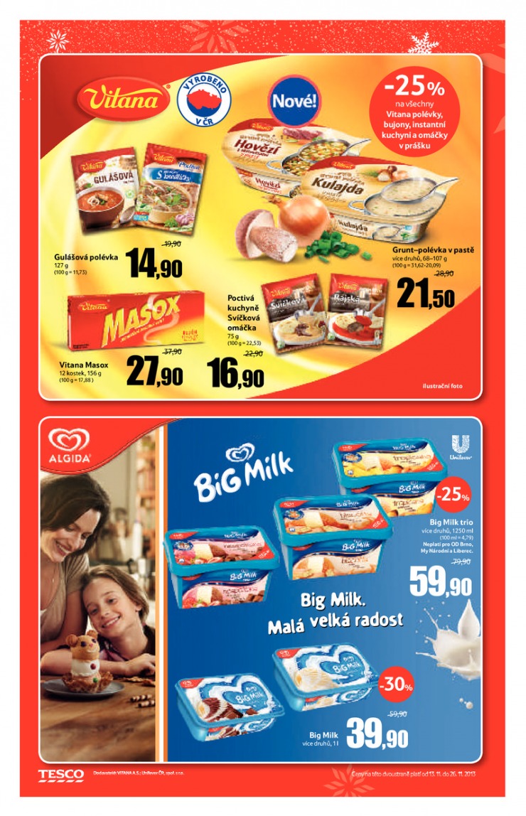 leták Tesco Nejlepší značky od 13.11.2013 strana 1 leták Tesco Nejlepší značky od 13.11.2013 strana 1