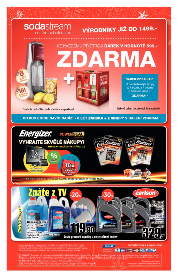 leták Tesco Nejlepší značky od 13.11.2013 strana 1 leták Tesco Nejlepší značky od 13.11.2013 strana 1