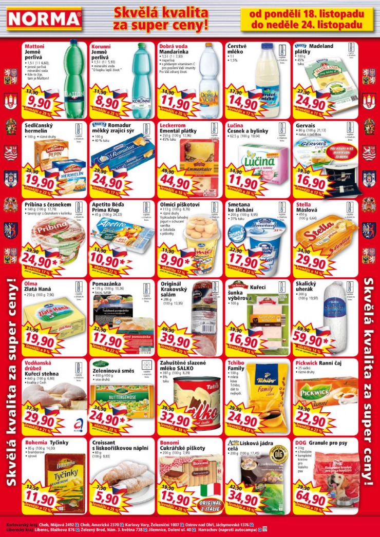 leták Norma Aktuální leták od 18.11.2013 strana 1 leták Norma Aktuální leták od 18.11.2013 strana 1