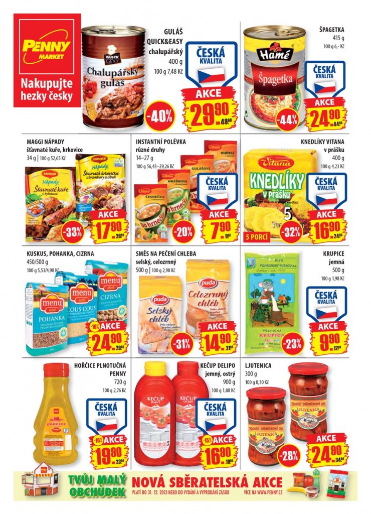 leták Penny Aktuální nabídka od 18.11.2013 strana 1 leták Penny Aktuální nabídka od 18.11.2013 strana 1