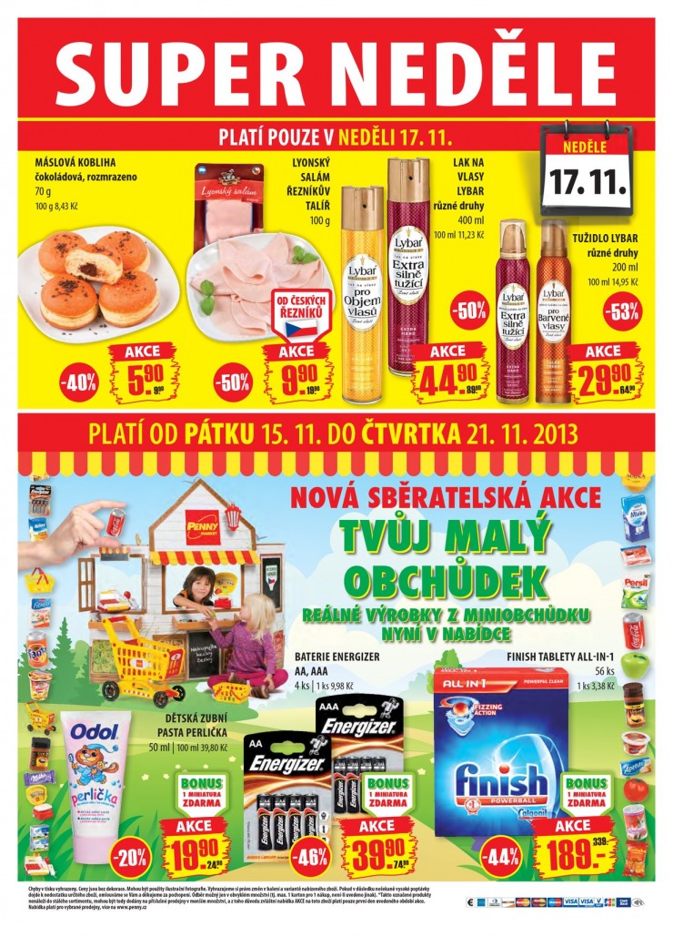 leták Penny Aktuální nabídka od 15.11.2013 strana 1 leták Penny Aktuální nabídka od 15.11.2013 strana 1
